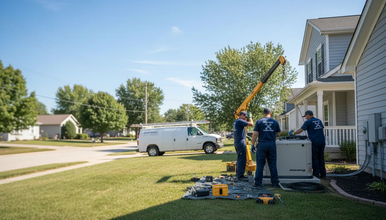 Generator Installation in Clinton, IA near me